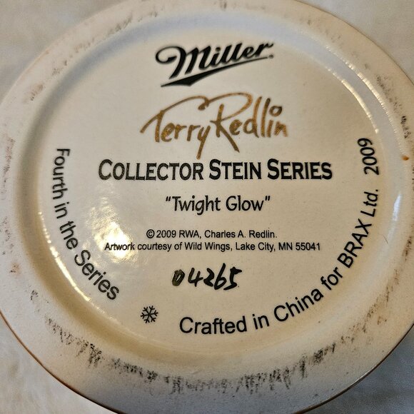 Miller Brewing Co - "Twilight Glow" Collector Stein Series - Limited Edition - Picture 10 of 12